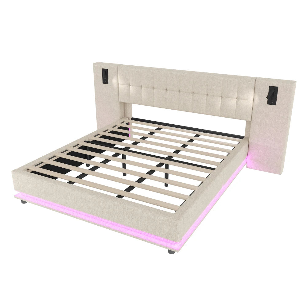 Multifunktionell dubbelsängram