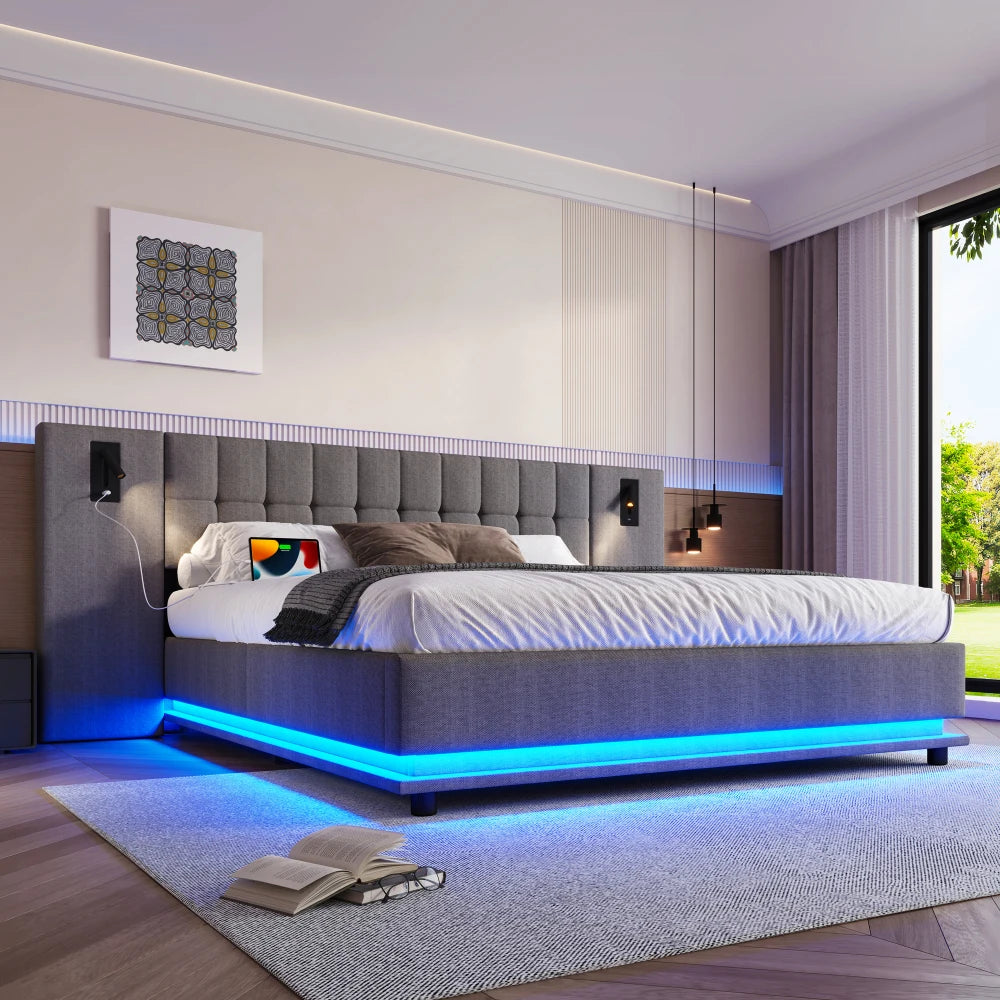 Multifunktionell dubbelsängram