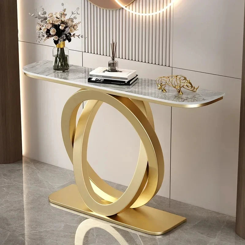 Lyxiga skifferkonsolbord italienskt