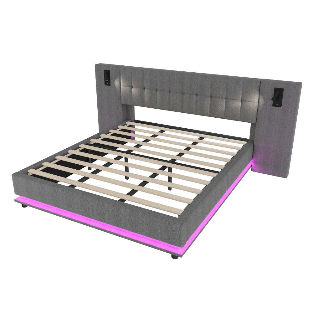 Multifunktionell dubbelsängram