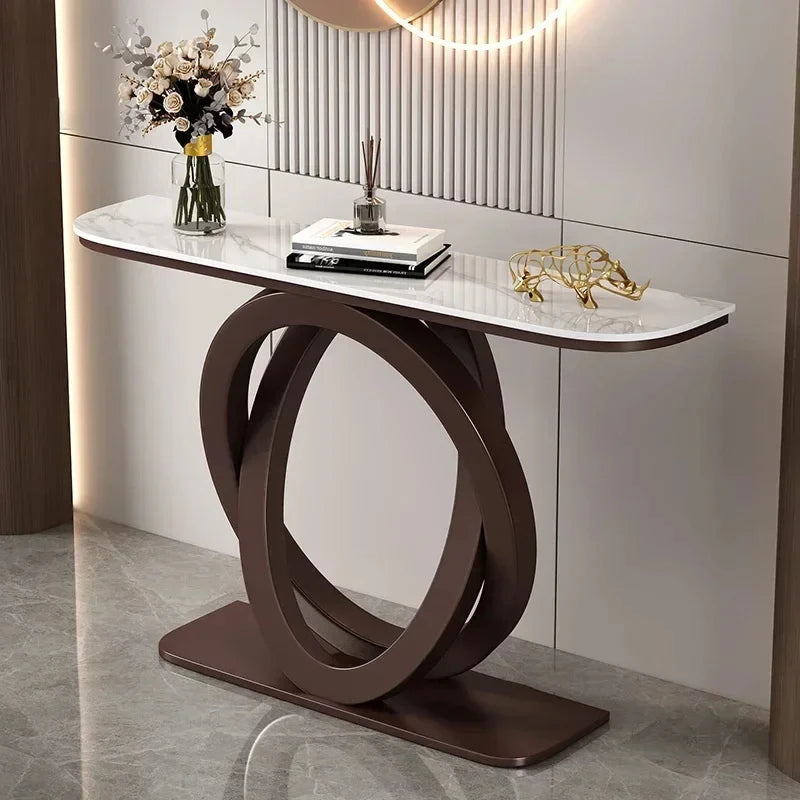 Lyxiga skifferkonsolbord italienskt