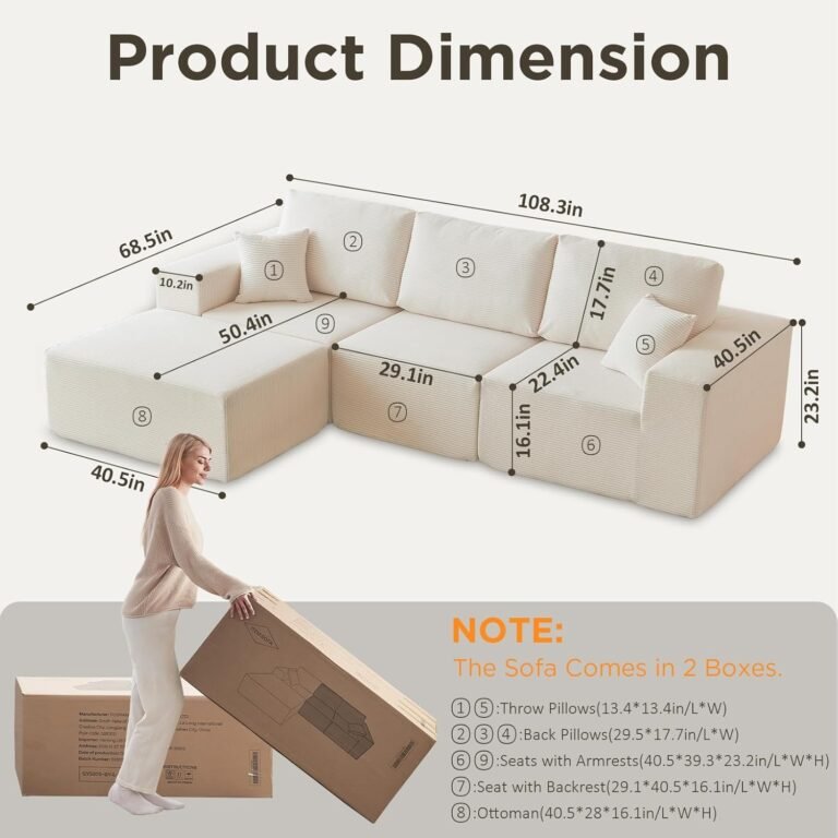 Cloud Sectional Couch Sofa - MDS-S056-2